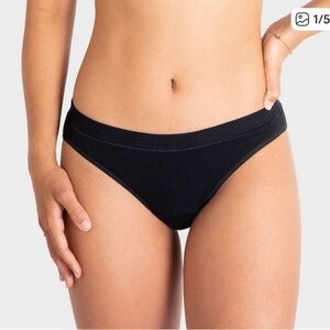 Saalt -  Leak Proof Period Underwear comfort bikini in deep plum